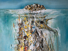 03 El misterio de la isla, 2013, óleo sobre tela 140 x 120 cm 