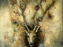 13 La sombra dle imaginario, 2015, óleo sobre tela, 140 x 120 cm 