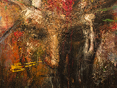  7 The song of the beast, 2014, 150 x 150 cm