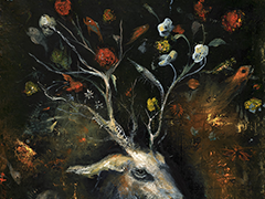 MIMETISMO DEL SUBCONCIENTE, 2016, óleo sobre tela 120 x 80 cm