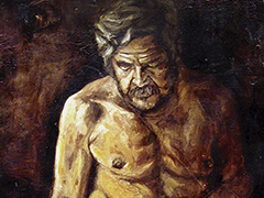  17 Faustino el viejo, 2004, 100 x 80 cm